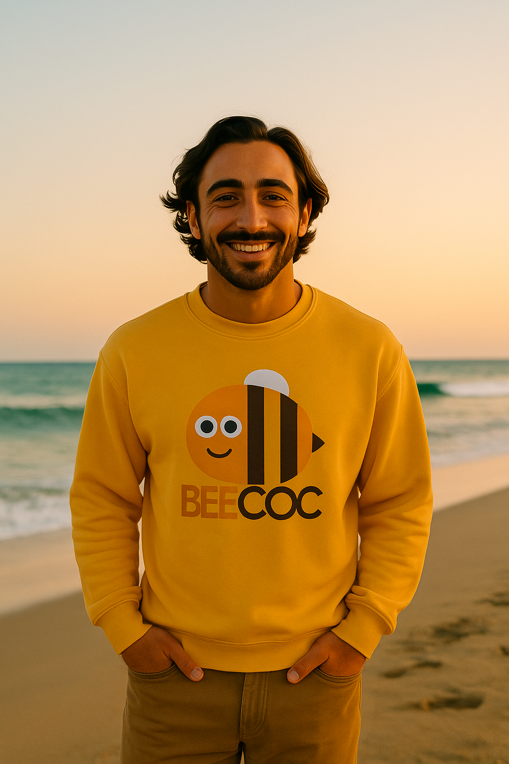 Bee COC Sweatshirt – Fritz Turks Edition | Fun & Cozy Unisex Sweater