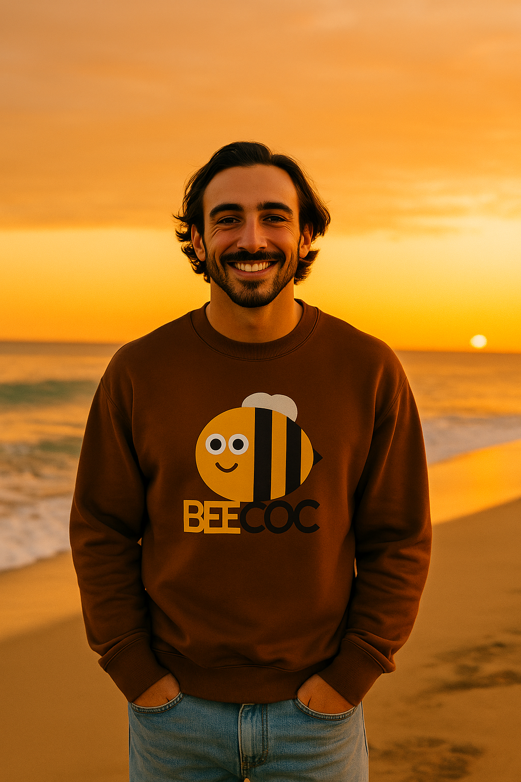 Bee COC Sweatshirt – Fritz Turks Edition | Fun & Cozy Unisex Sweater