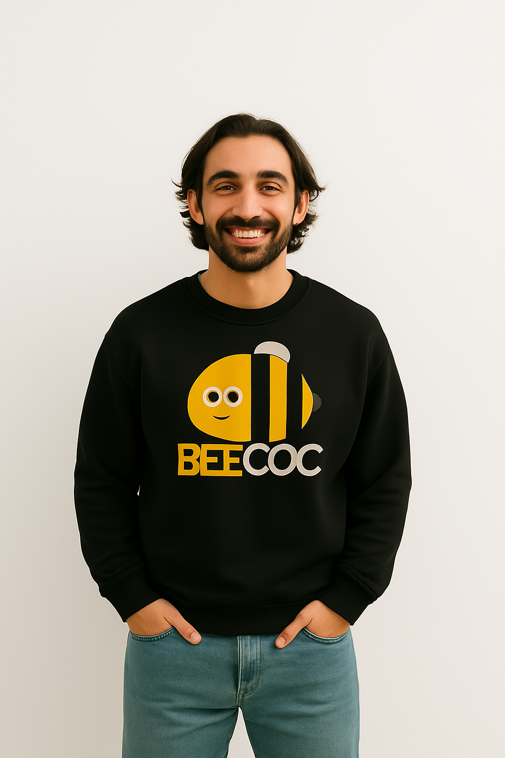 Bee COC Sweatshirt – Fritz Turks Edition | Fun & Cozy Unisex Sweater