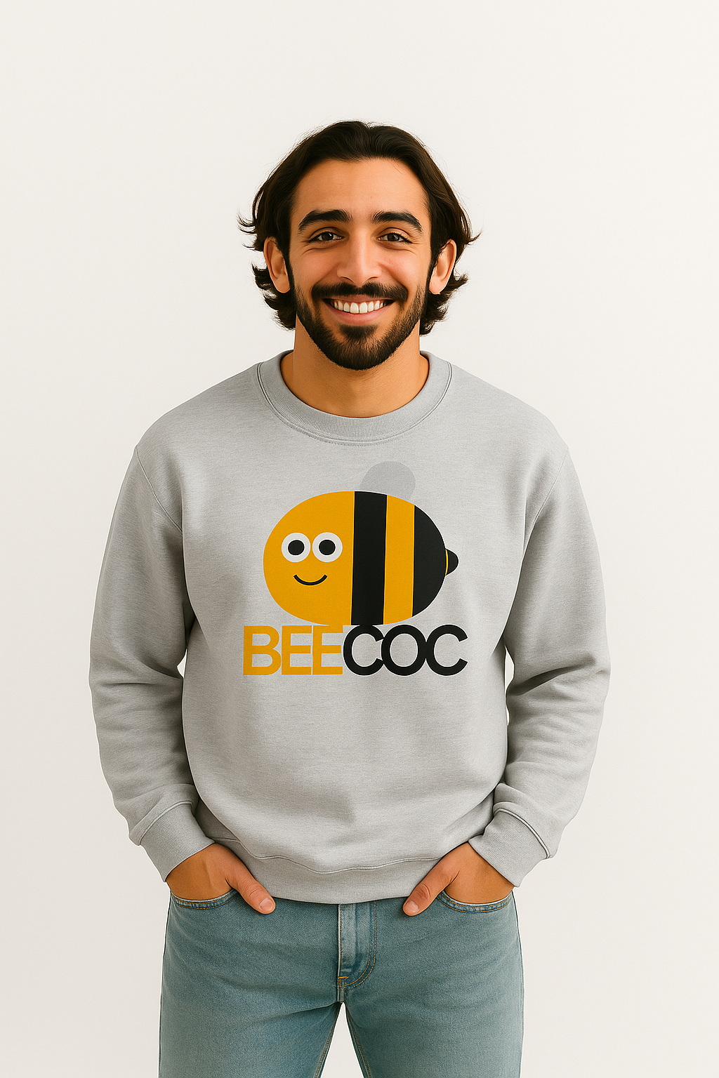 Bee COC Sweatshirt – Fritz Turks Edition | Fun & Cozy Unisex Sweater