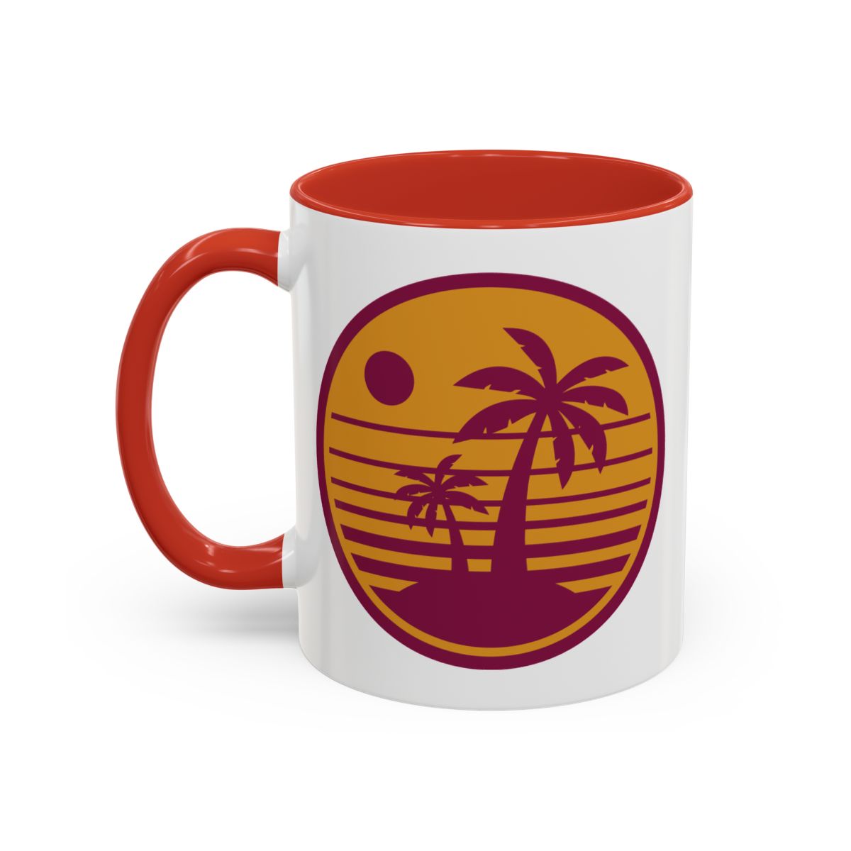 Fritz Turks Digital Mug – Sunset Palm Edition