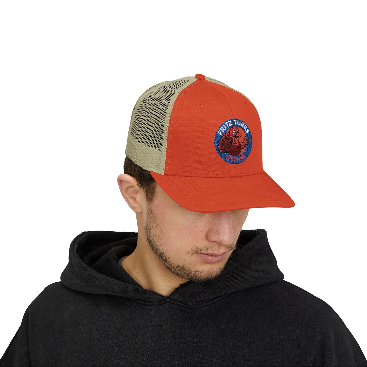 Fritz Turks Store Logo Snapback Trucker Cap – Casual & Trendy Headwear