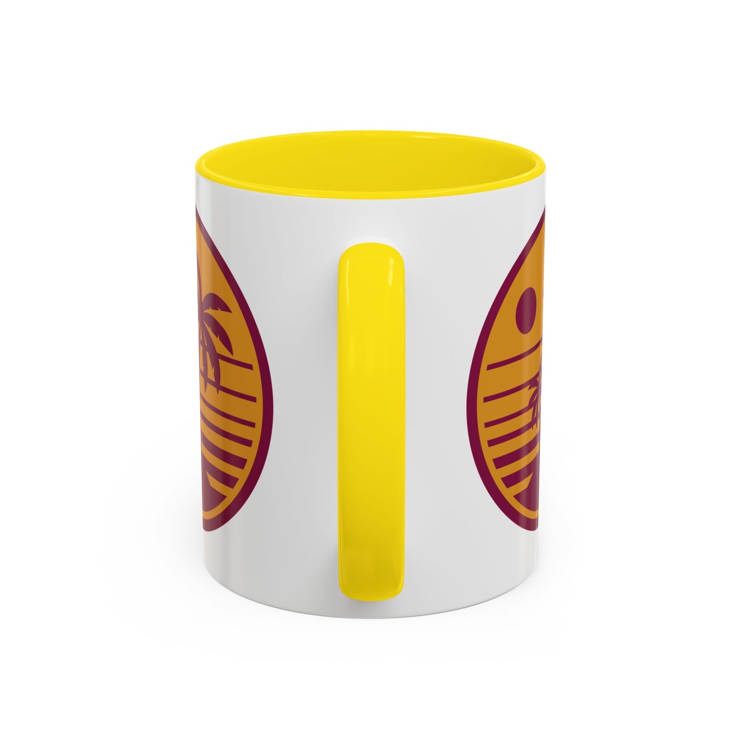 “Palm Tree Sunset Mug – Fritz Turks Digital