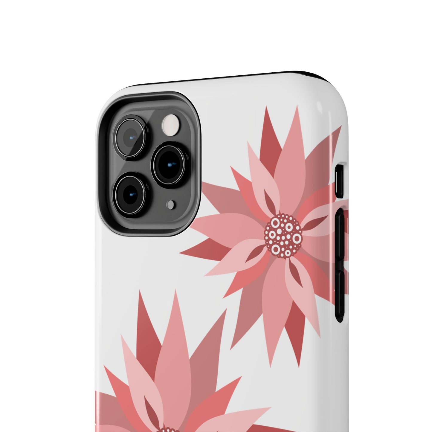 Floral Tough Phone Case – Stylish & Durable Protective Cover for iPhone 11