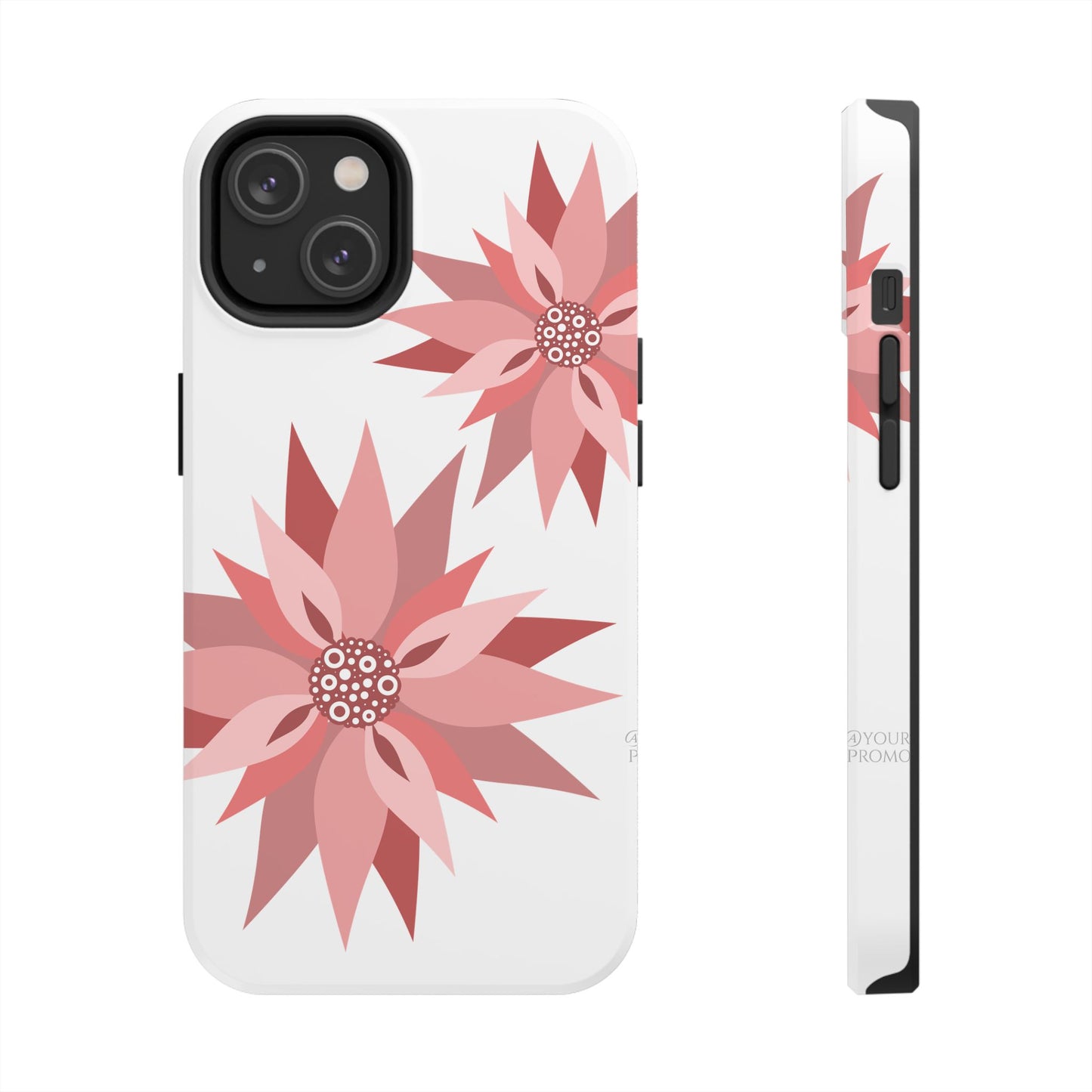 Floral Tough Phone Case – Stylish & Durable Protective Cover for iPhone 11