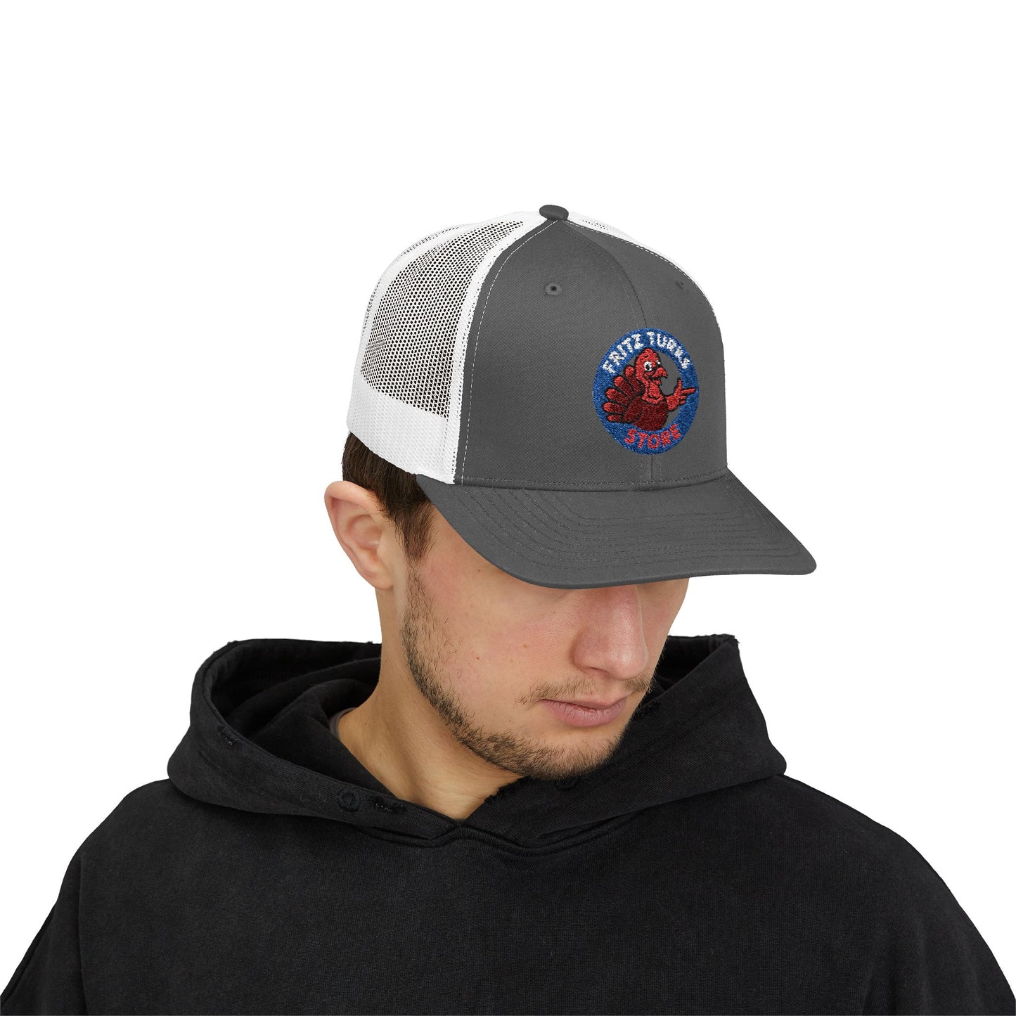 Fritz Turks Store Logo Snapback Trucker Cap – Casual & Trendy Headwear