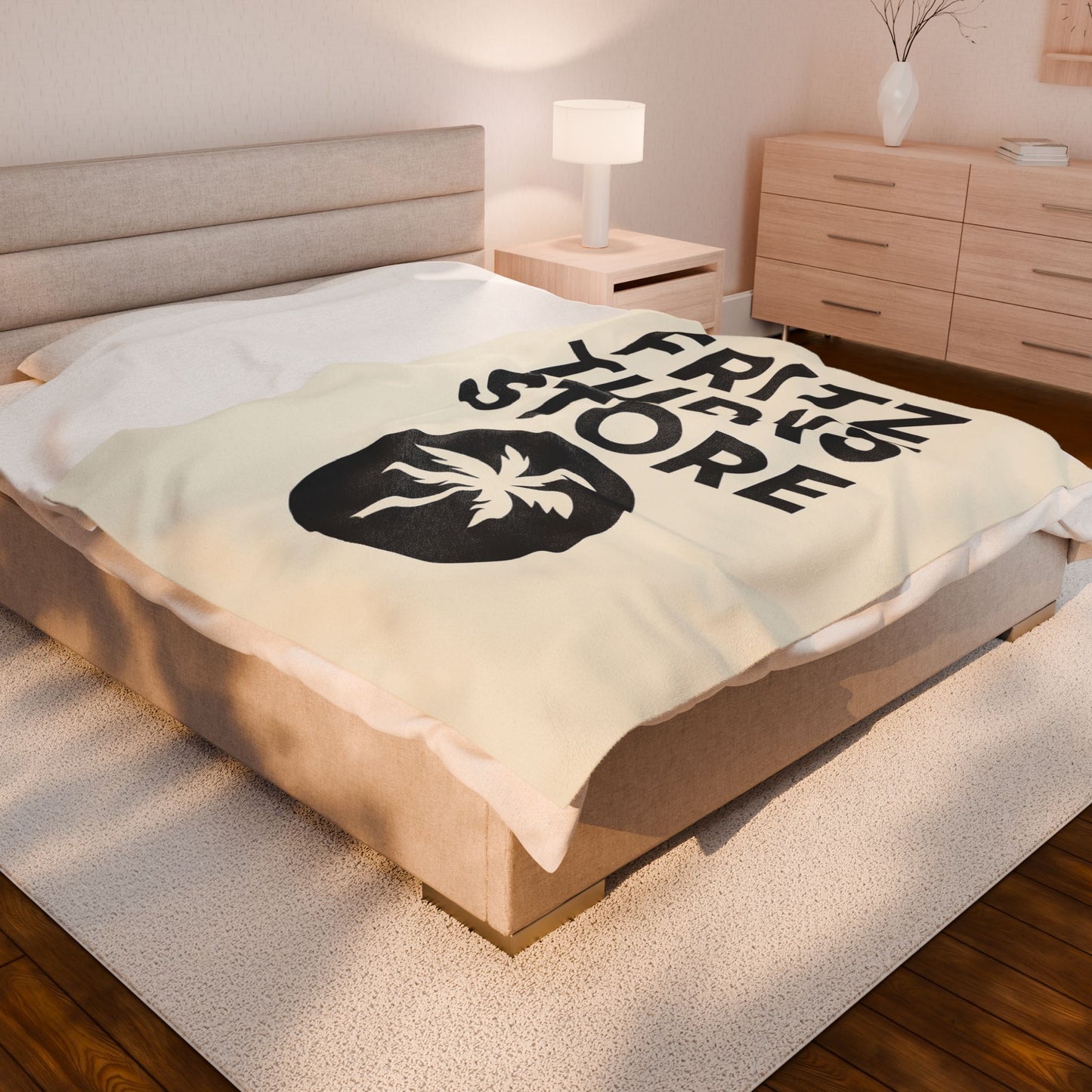 Cozy Velveteen Plush Blanket – Fritz Turks Store Design | Soft & Stylish Throw