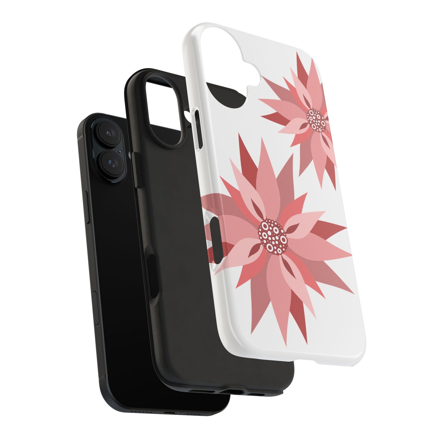 Floral Tough Phone Case – Stylish & Durable Protective Cover for iPhone 11