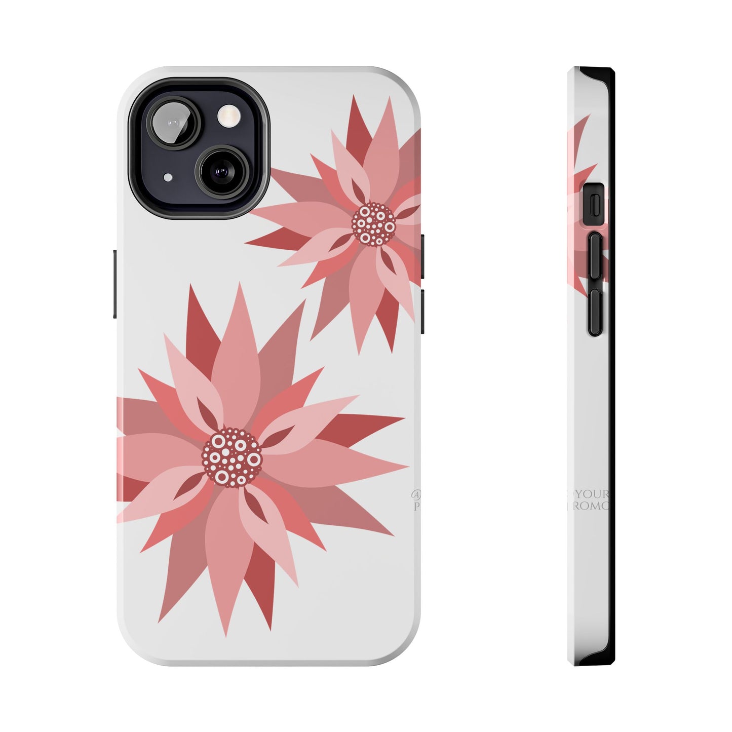 Floral Tough Phone Case – Stylish & Durable Protective Cover for iPhone 11