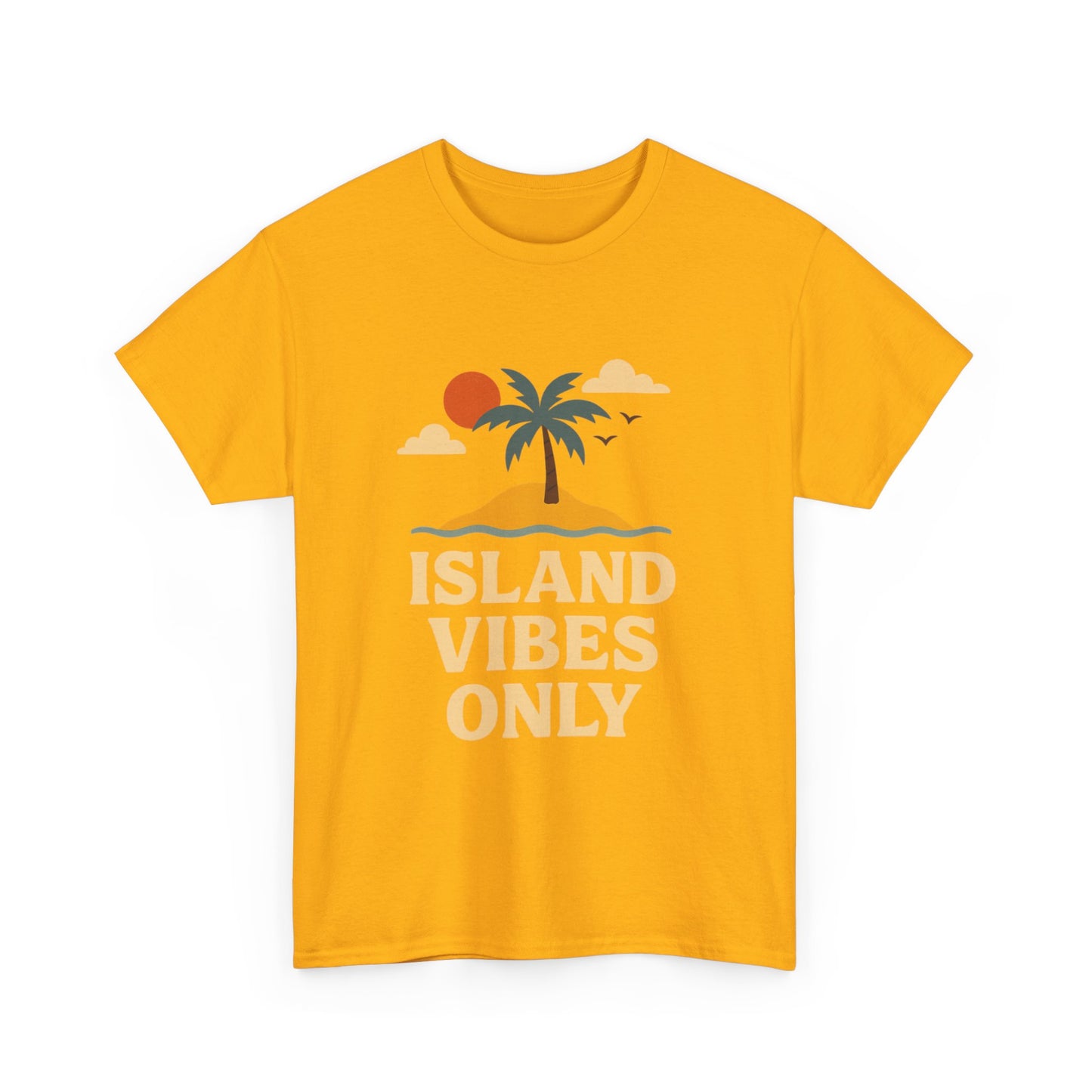 Island Vibes Only Unisex Cotton Tee | Summer Beach T-Shirt