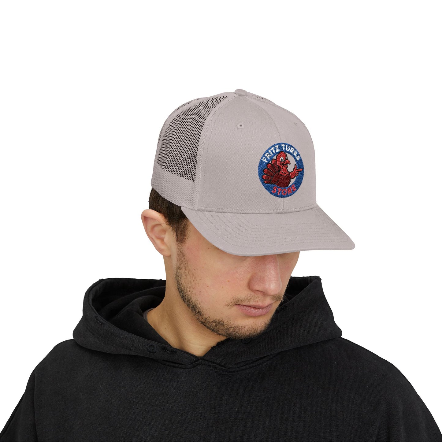 Fritz Turks Store Logo Snapback Trucker Cap – Casual & Trendy Headwear