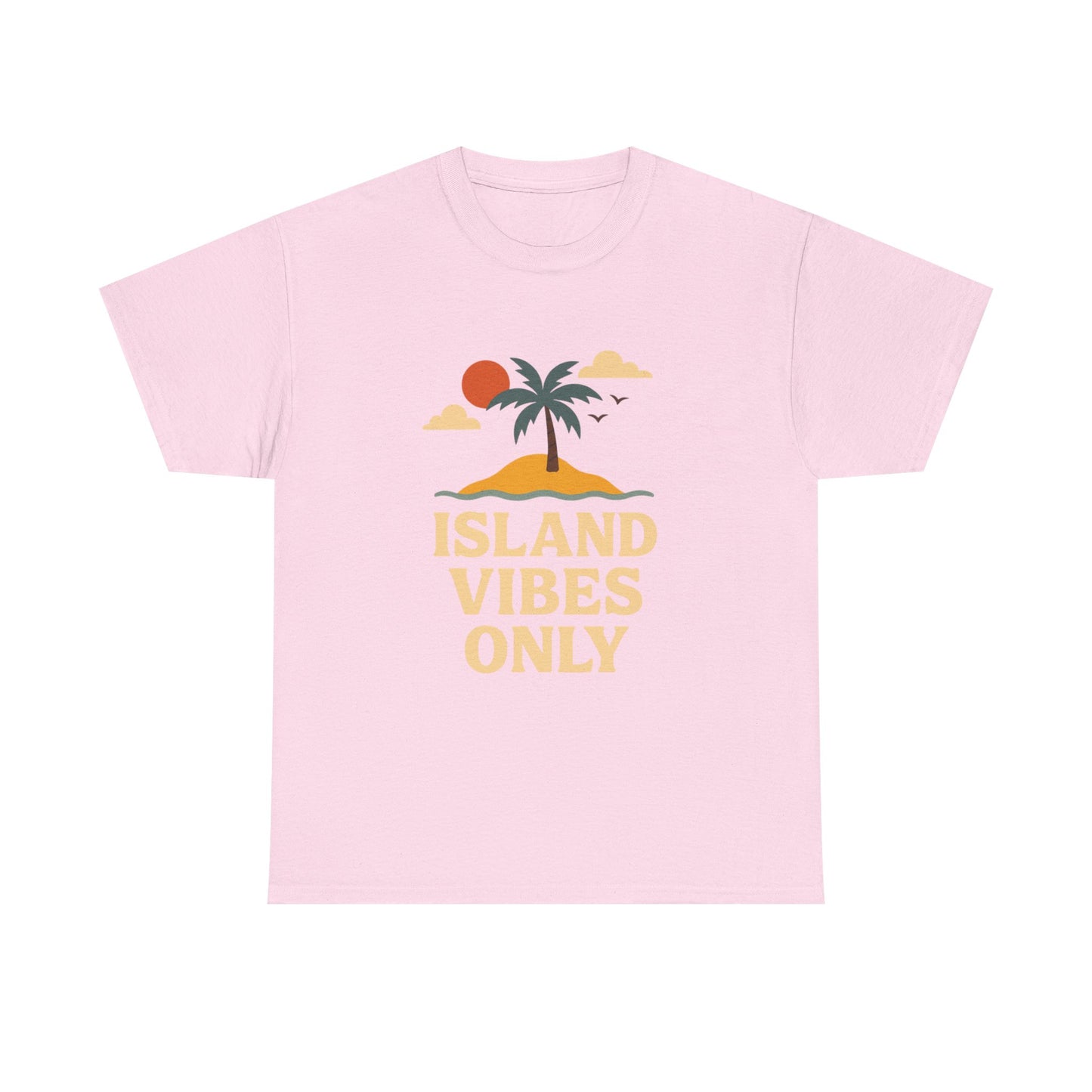 Island Vibes Only Unisex Cotton Tee | Summer Beach T-Shirt