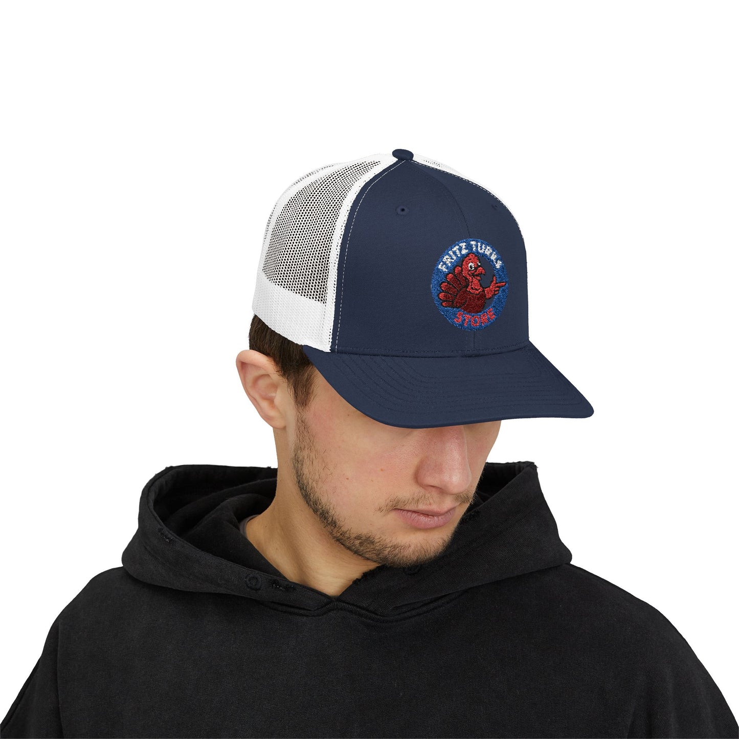 Fritz Turks Store Logo Snapback Trucker Cap – Casual & Trendy Headwear