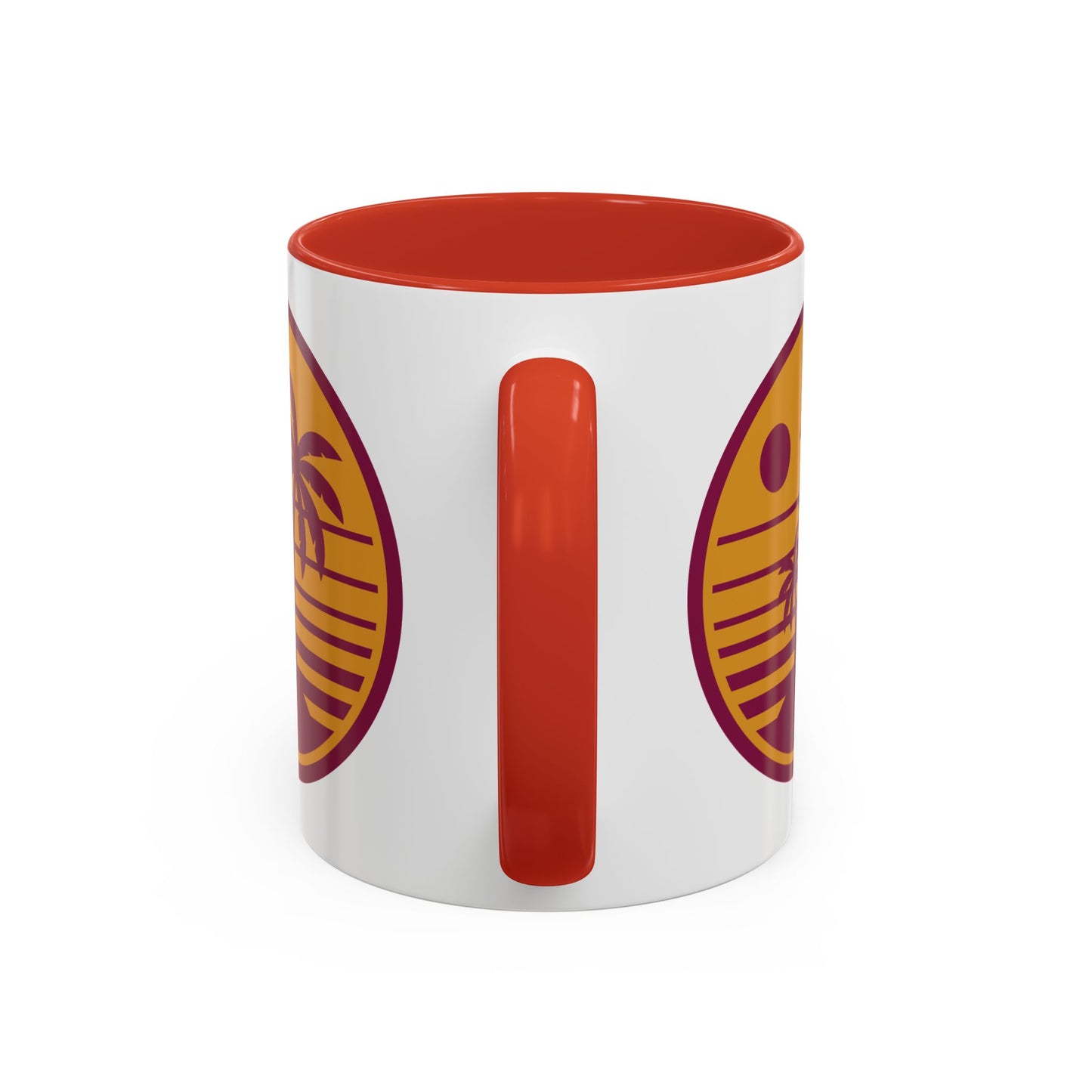 “Palm Tree Sunset Mug – Fritz Turks Digital