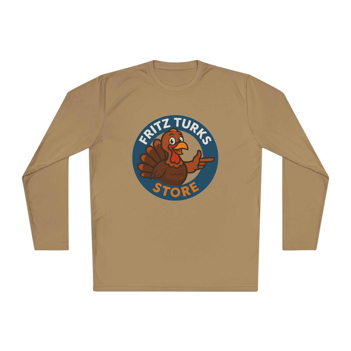 Thanksgiving Unisex Long Sleeve Tee – Fritz Turks Store Logo Casual Holiday Shirt