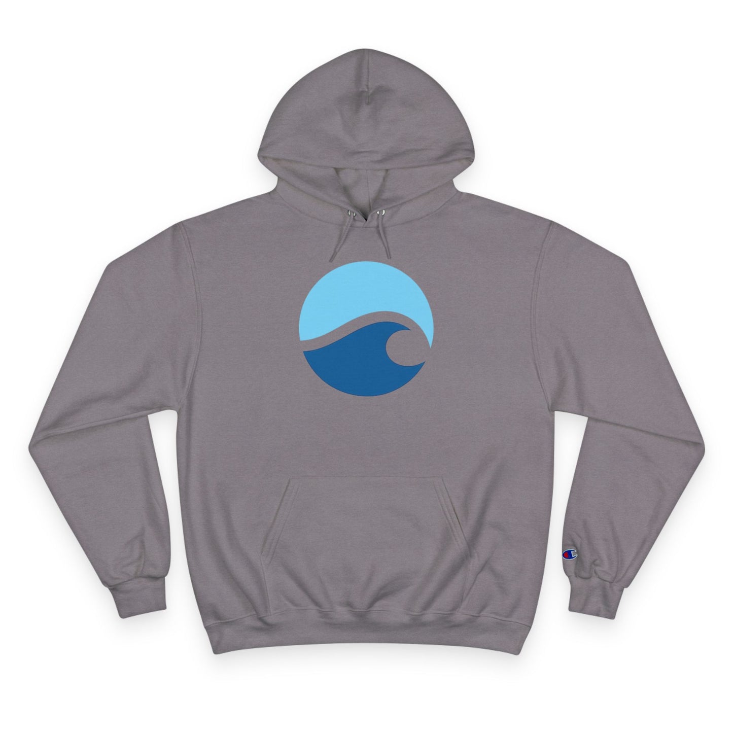 Ocean Wave Champion Hoodie – Minimalist Surf Design