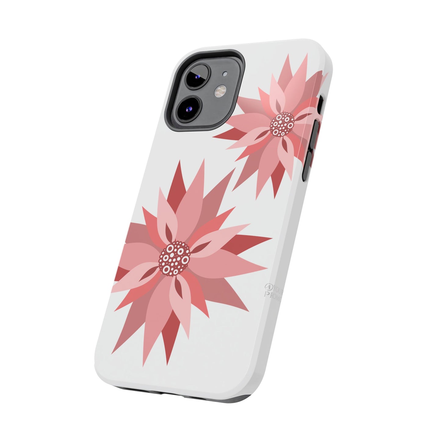 Floral Tough Phone Case – Stylish & Durable Protective Cover for iPhone 11