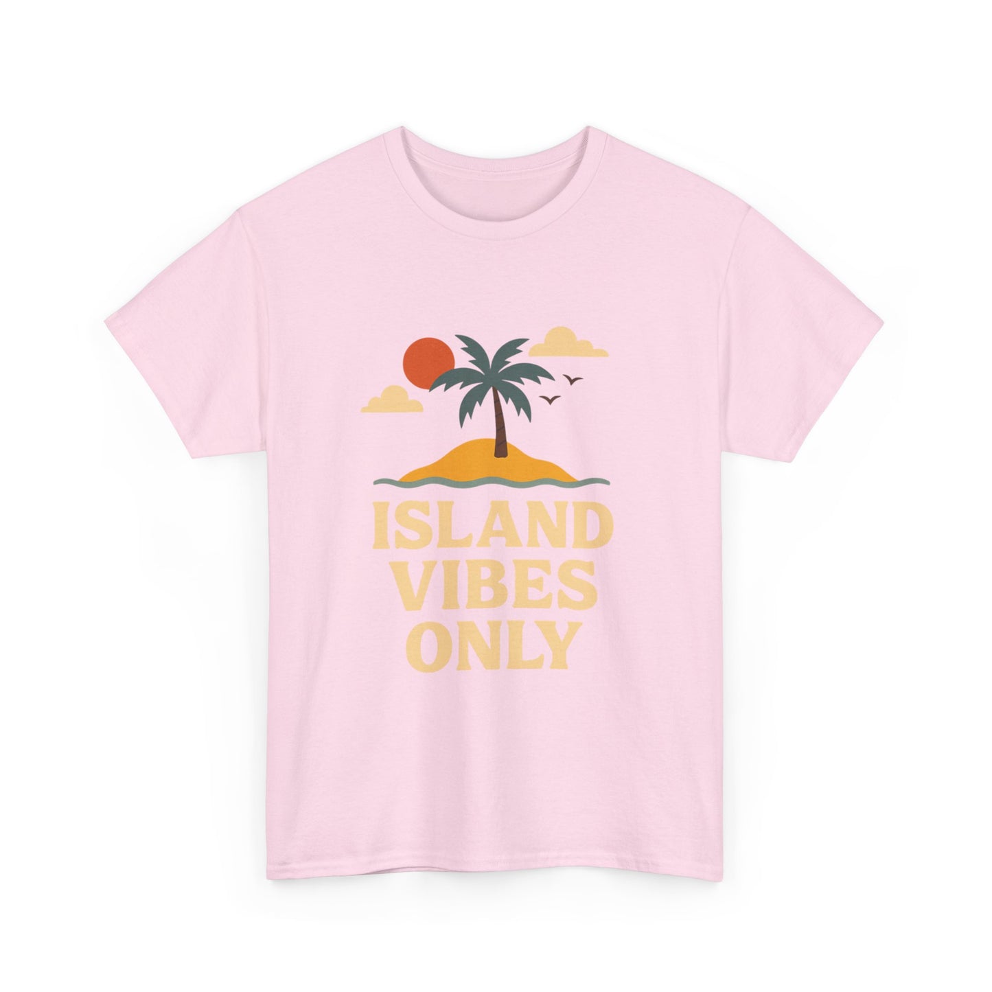 Island Vibes Only Unisex Cotton Tee | Summer Beach T-Shirt