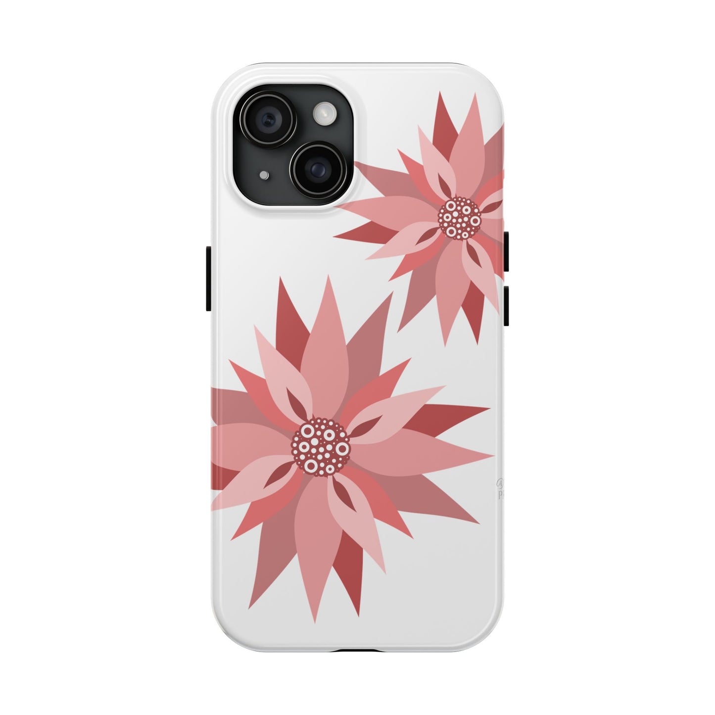 Floral Tough Phone Case – Stylish & Durable Protective Cover for iPhone 11