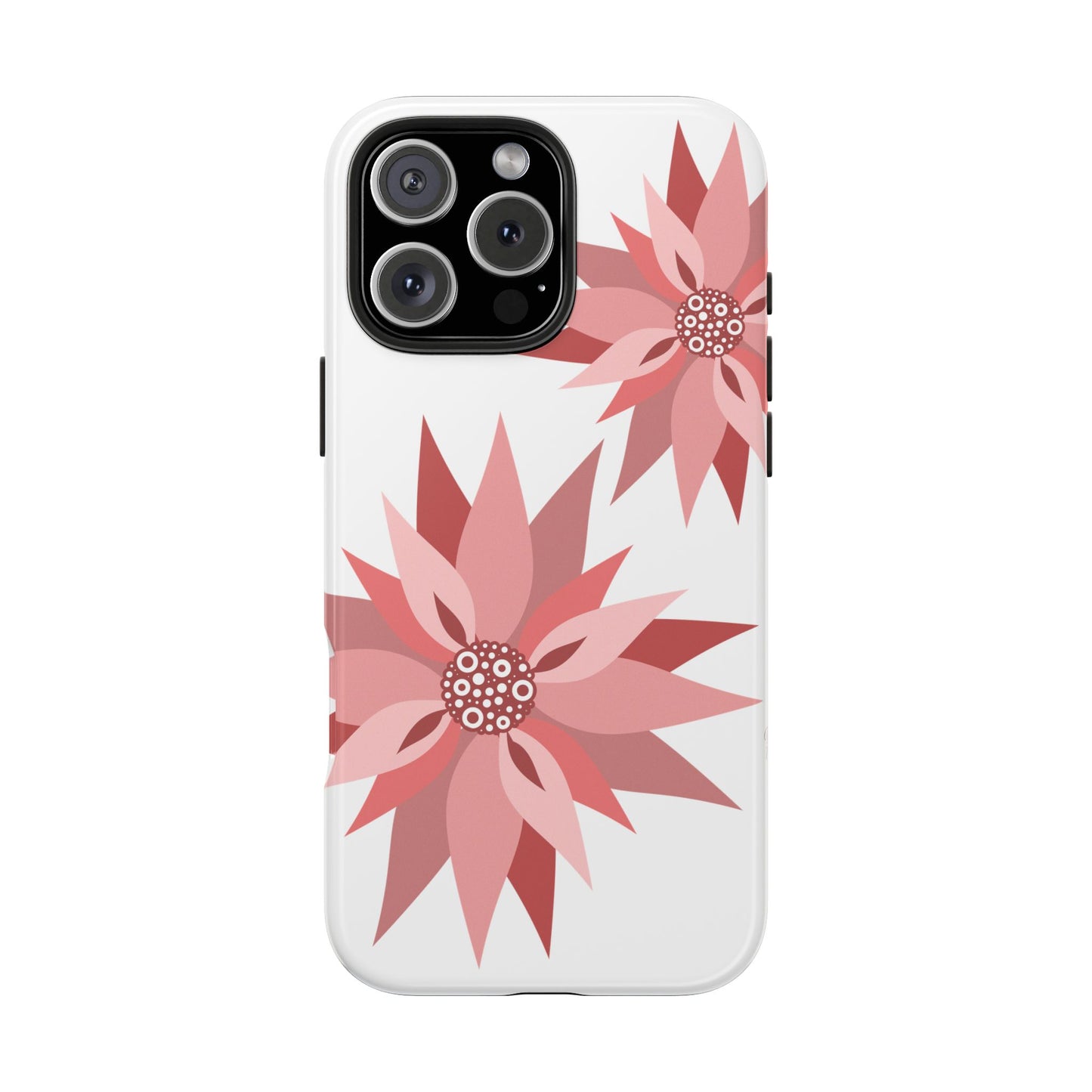 Floral Tough Phone Case – Stylish & Durable Protective Cover for iPhone 11