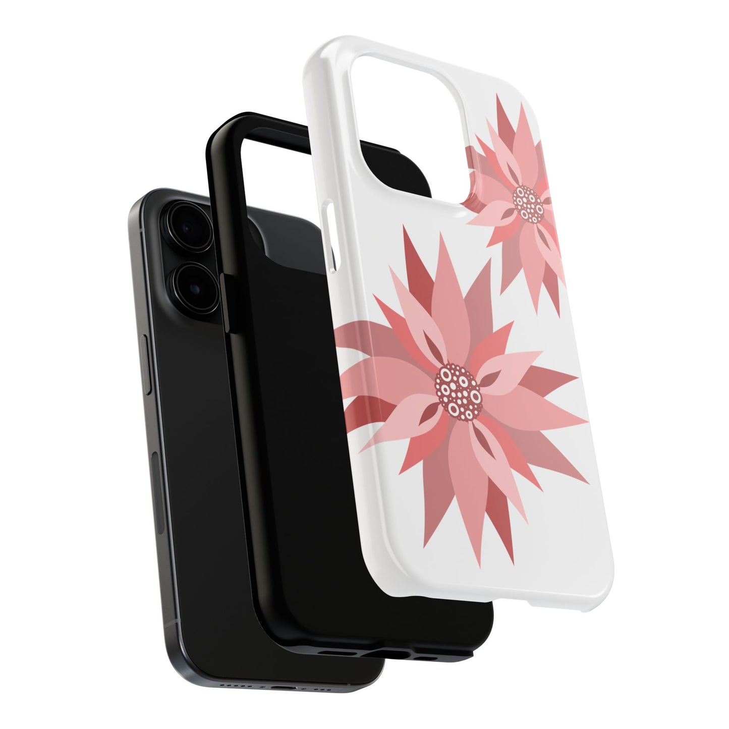 Floral Tough Phone Case – Stylish & Durable Protective Cover for iPhone 11