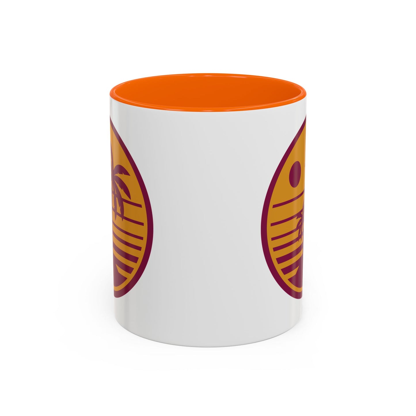 “Palm Tree Sunset Mug – Fritz Turks Digital
