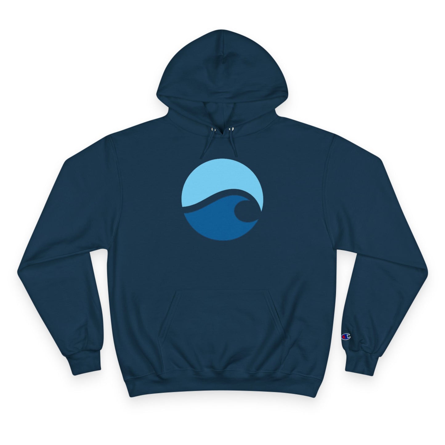 Ocean Wave Champion Hoodie – Minimalist Surf Design