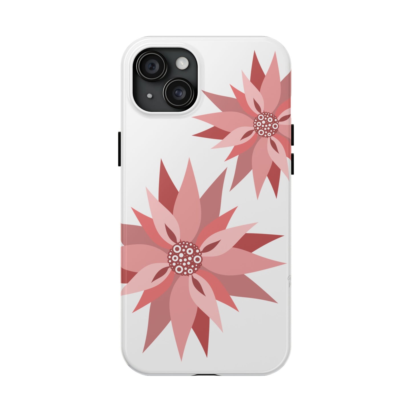 Floral Tough Phone Case – Stylish & Durable Protective Cover for iPhone 11