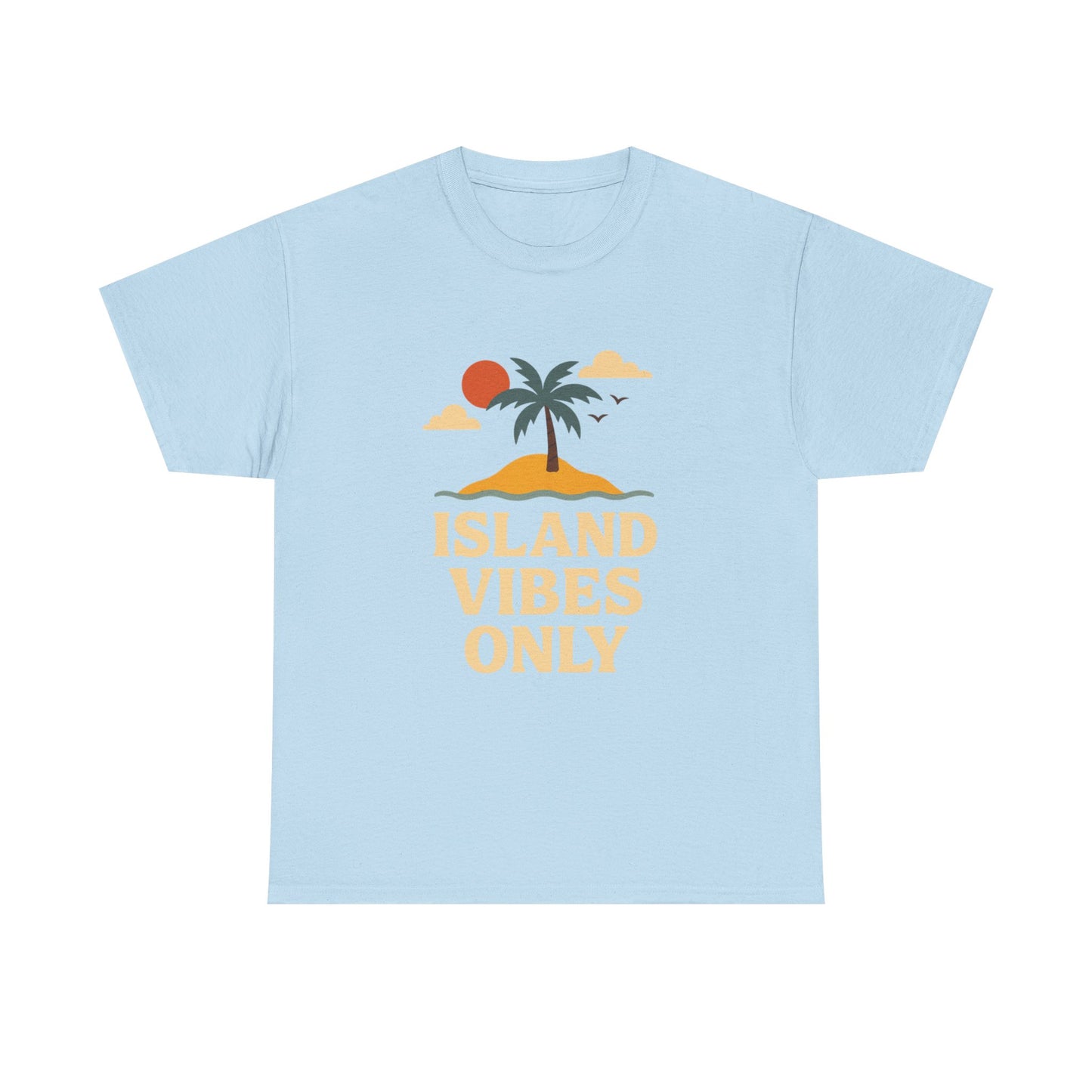 Island Vibes Only Unisex Cotton Tee | Summer Beach T-Shirt