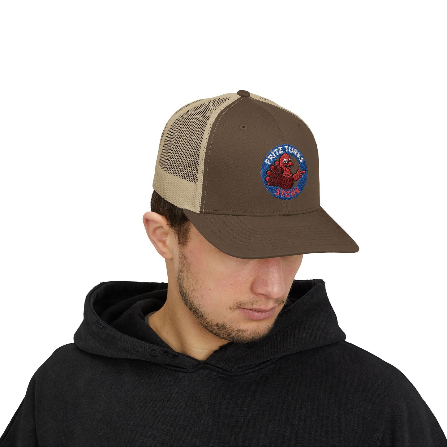 Fritz Turks Store Logo Snapback Trucker Cap – Casual & Trendy Headwear