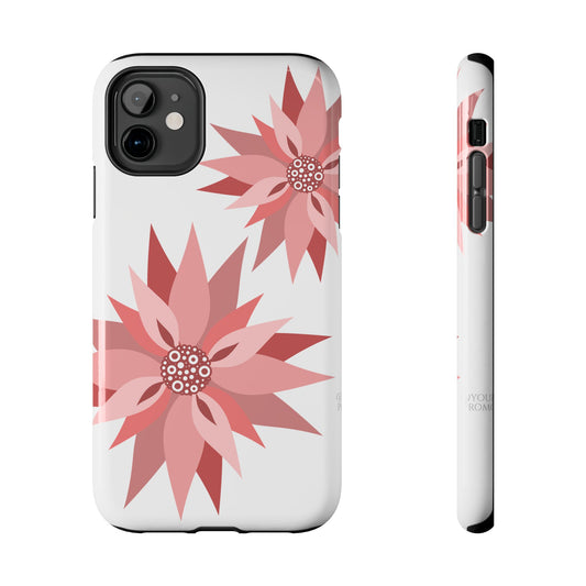 Floral Tough Phone Case – Stylish & Durable Protective Cover for iPhone 11