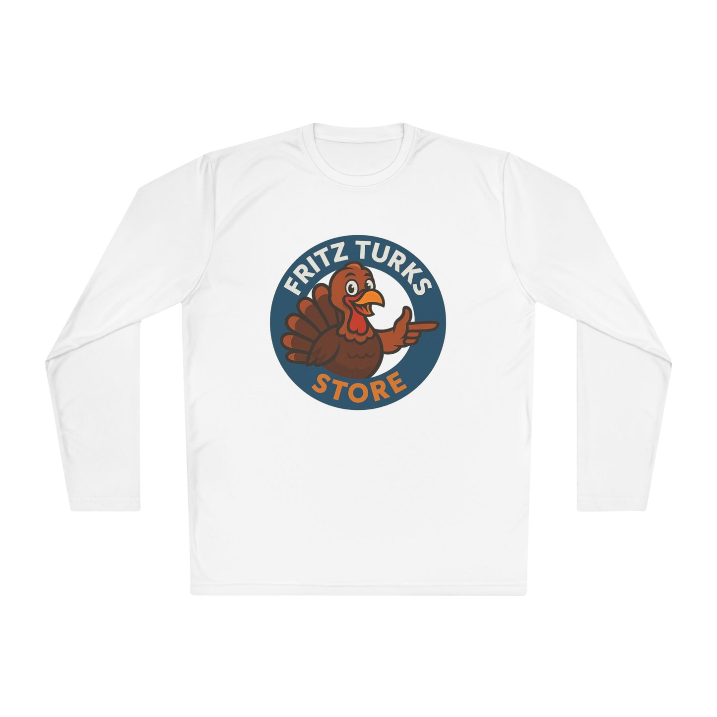 Thanksgiving Unisex Long Sleeve Tee – Fritz Turks Store Logo Casual Holiday Shirt