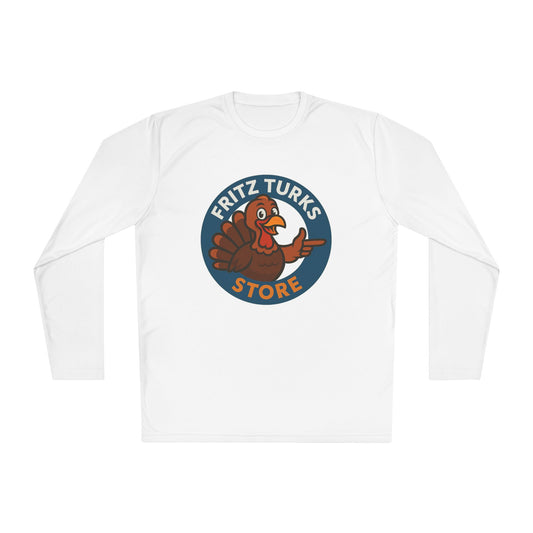 Thanksgiving Unisex Long Sleeve Tee – Fritz Turks Store Logo Casual Holiday Shirt