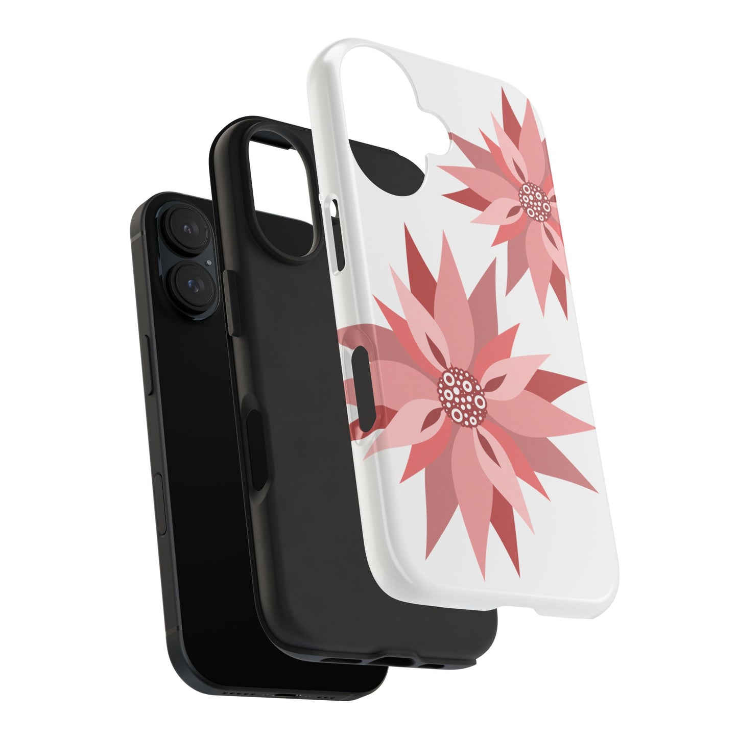 Floral Tough Phone Case – Stylish & Durable Protective Cover for iPhone 11