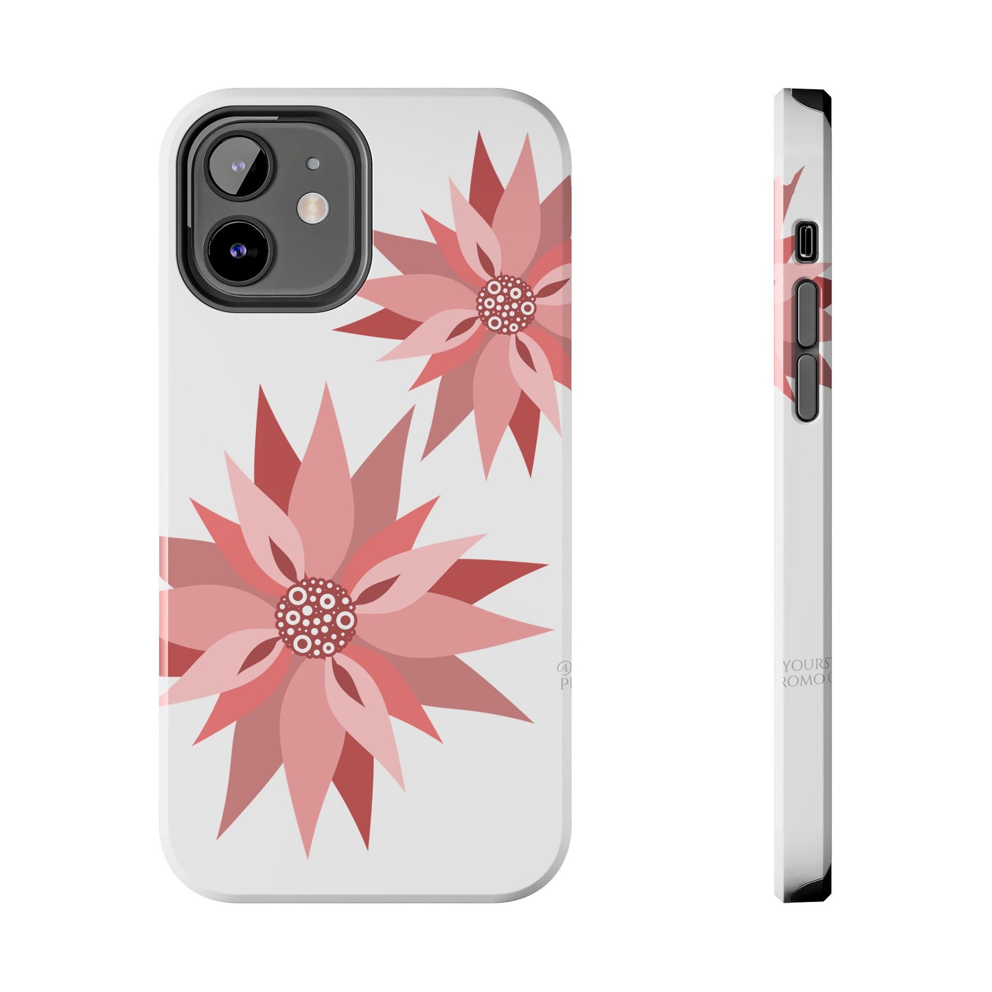 Floral Tough Phone Case – Stylish & Durable Protective Cover for iPhone 11