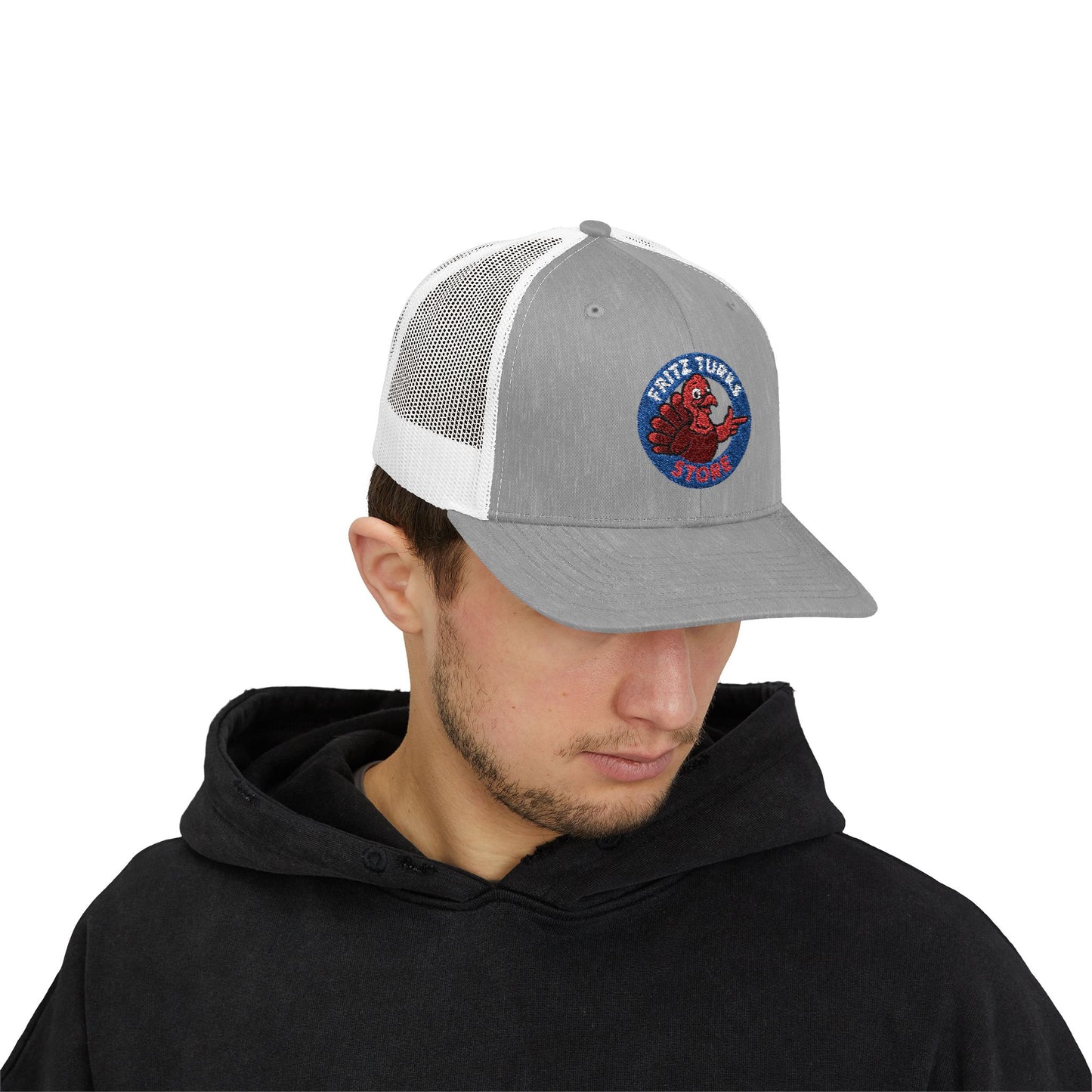 Fritz Turks Store Logo Snapback Trucker Cap – Casual & Trendy Headwear