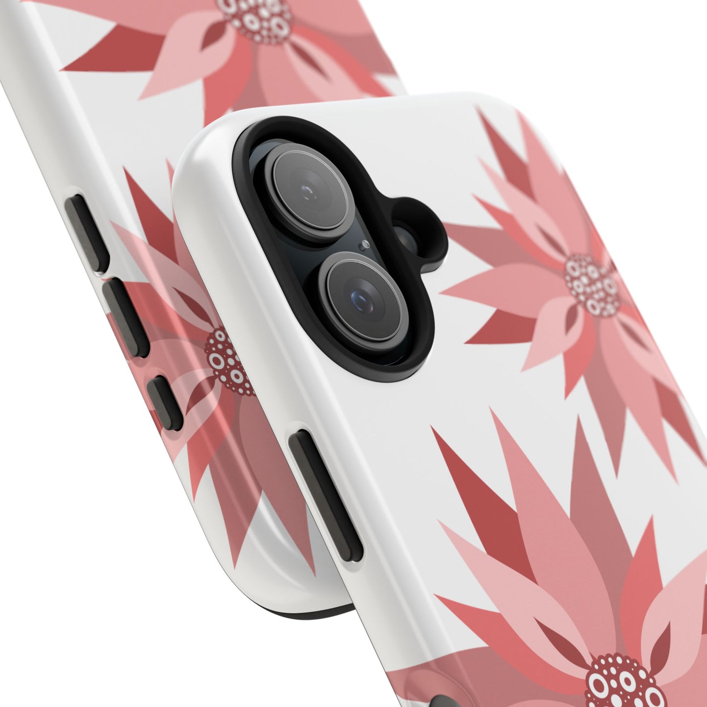 Floral Tough Phone Case – Stylish & Durable Protective Cover for iPhone 11
