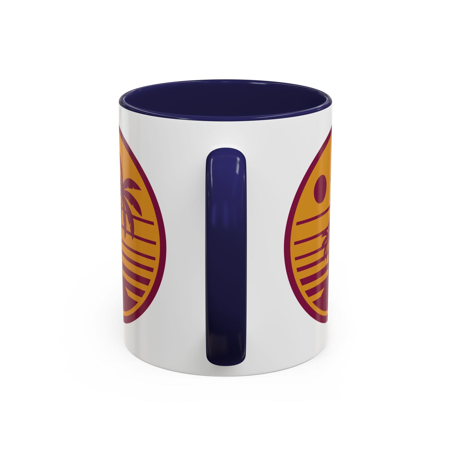 “Palm Tree Sunset Mug – Fritz Turks Digital