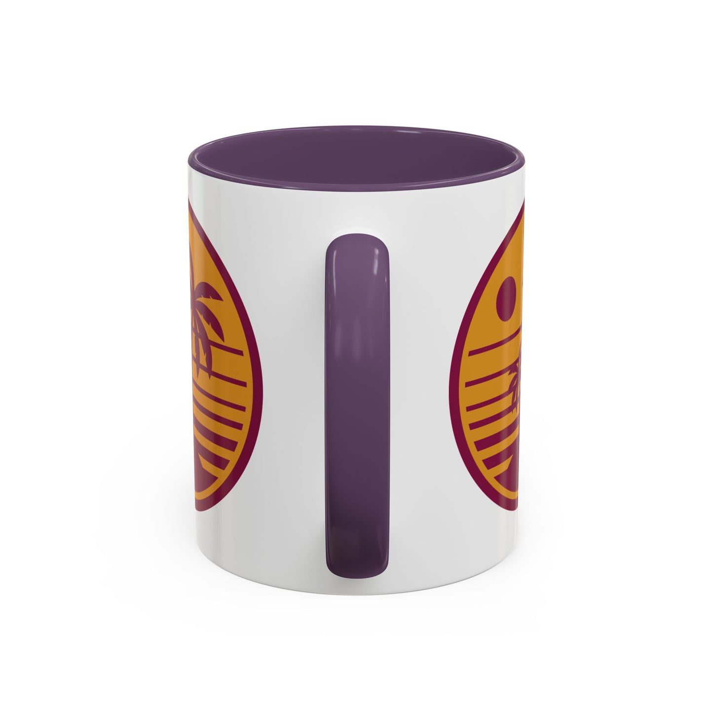 “Palm Tree Sunset Mug – Fritz Turks Digital