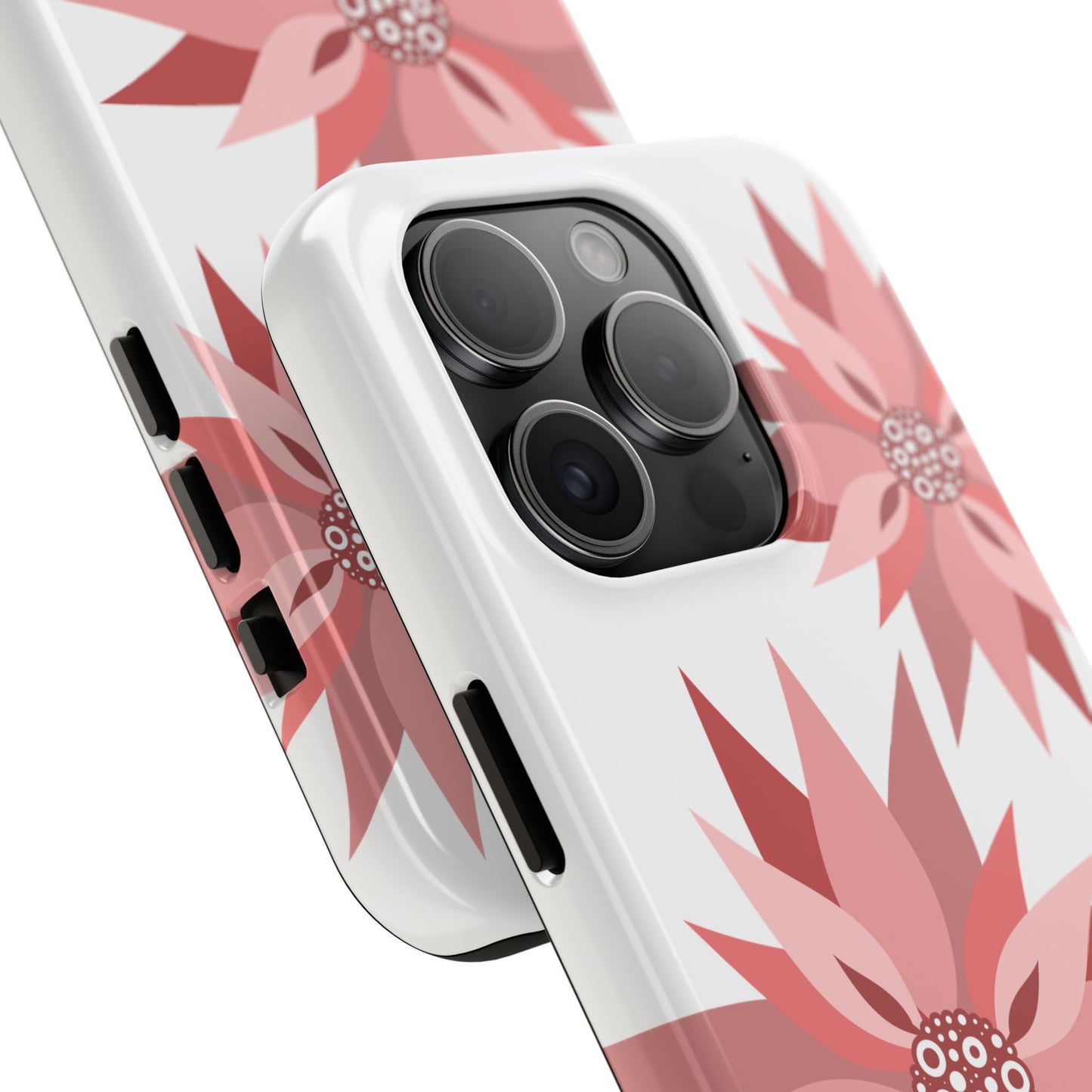 Floral Tough Phone Case – Stylish & Durable Protective Cover for iPhone 11