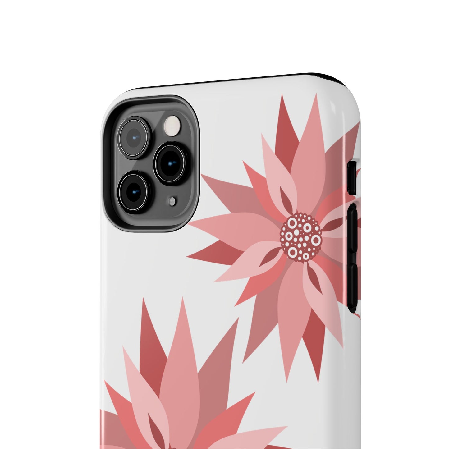 Floral Tough Phone Case – Stylish & Durable Protective Cover for iPhone 11