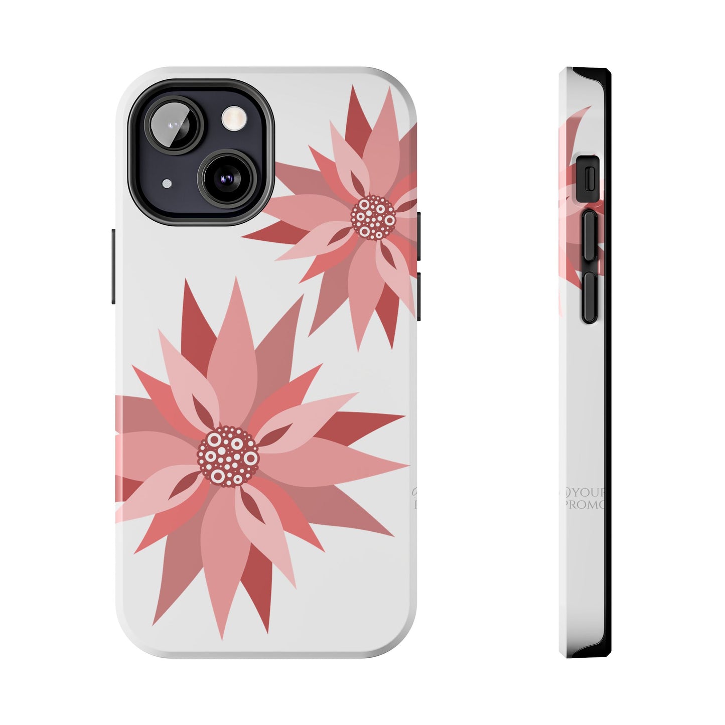 Floral Tough Phone Case – Stylish & Durable Protective Cover for iPhone 11
