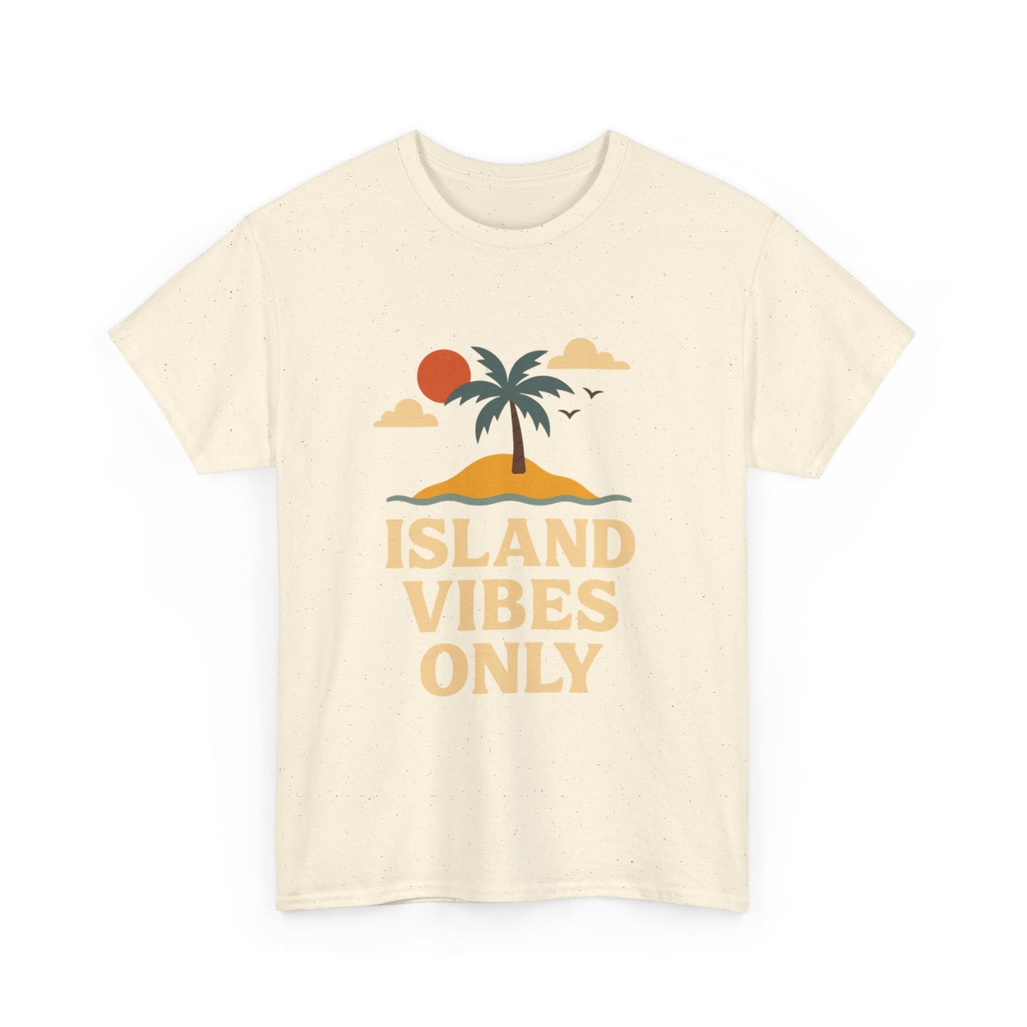 Island Vibes Only Unisex Cotton Tee | Summer Beach T-Shirt