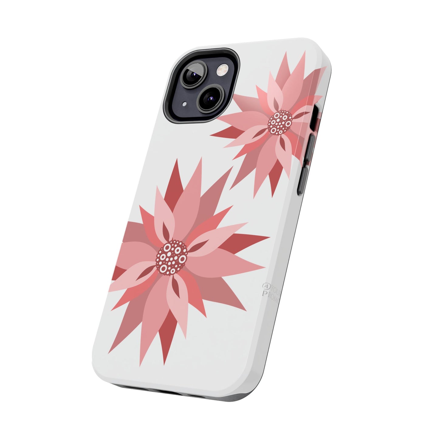 Floral Tough Phone Case – Stylish & Durable Protective Cover for iPhone 11