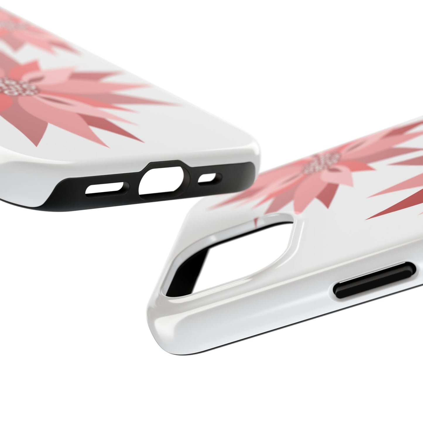 Floral Tough Phone Case – Stylish & Durable Protective Cover for iPhone 11