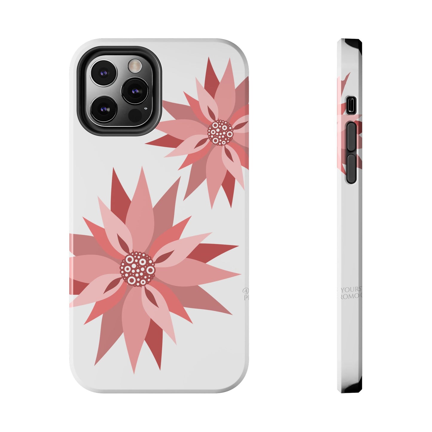 Floral Tough Phone Case – Stylish & Durable Protective Cover for iPhone 11