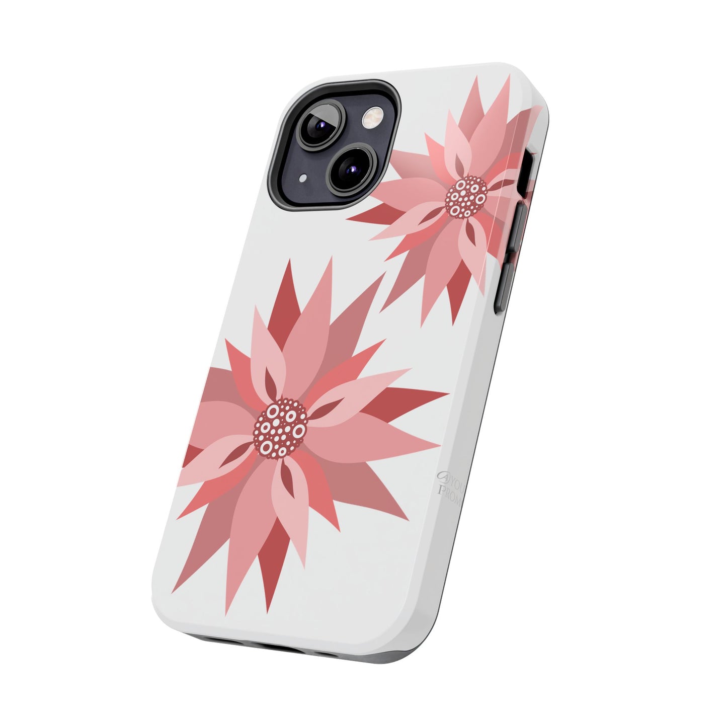 Floral Tough Phone Case – Stylish & Durable Protective Cover for iPhone 11