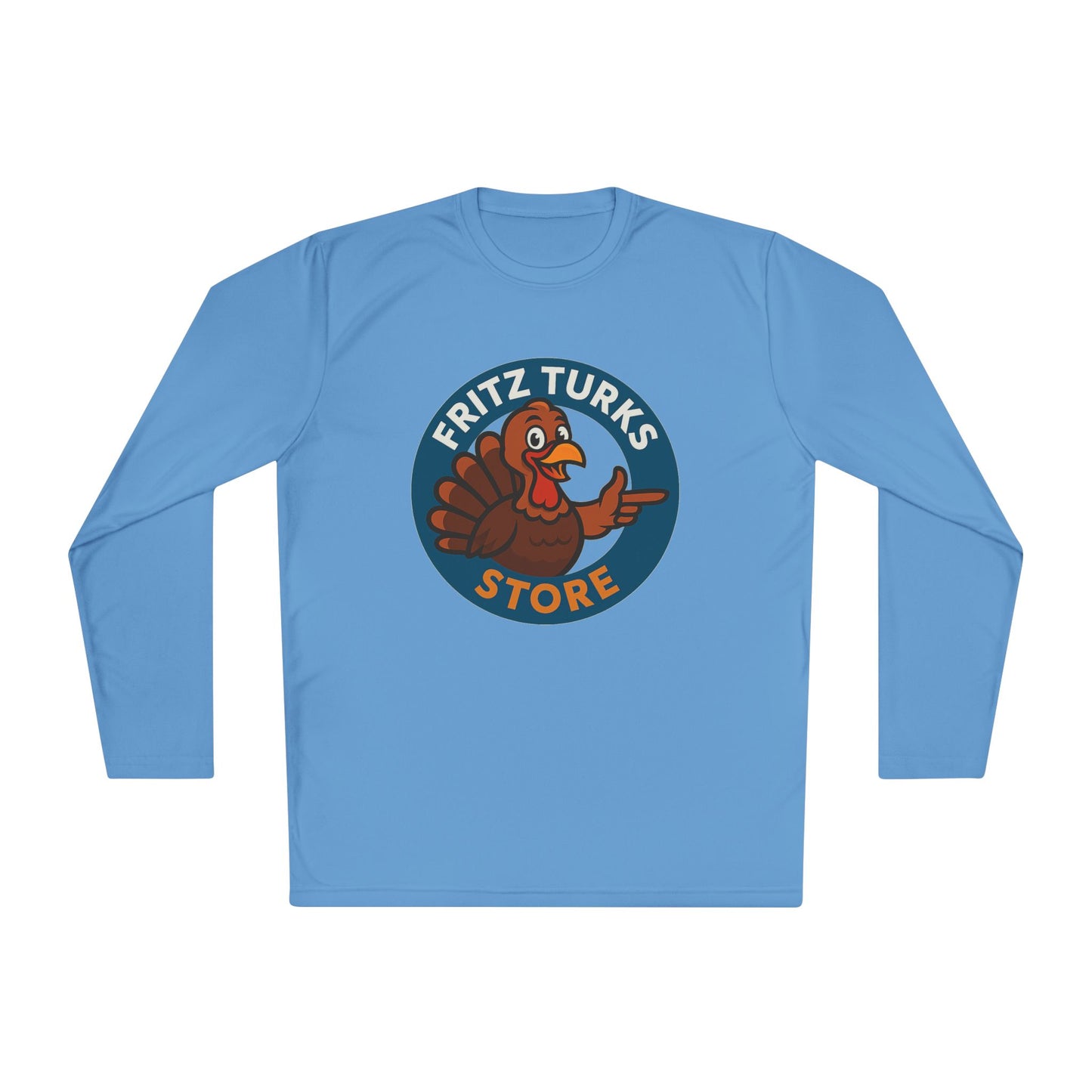 Thanksgiving Unisex Long Sleeve Tee – Fritz Turks Store Logo Casual Holiday Shirt