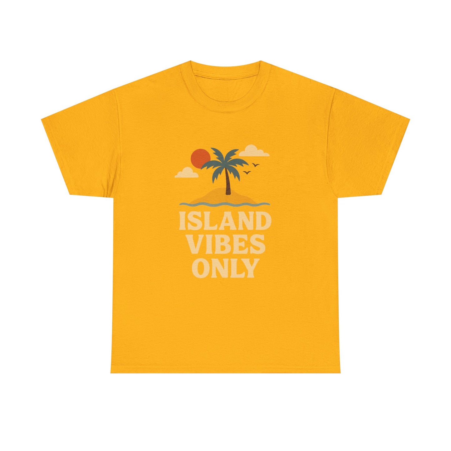 Island Vibes Only Unisex Cotton Tee | Summer Beach T-Shirt