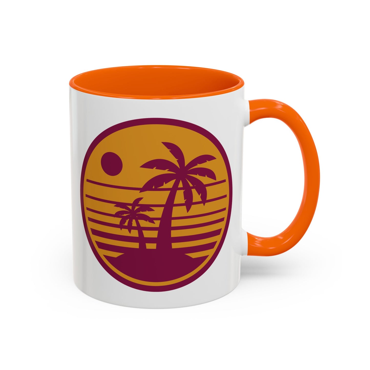 “Palm Tree Sunset Mug – Fritz Turks Digital